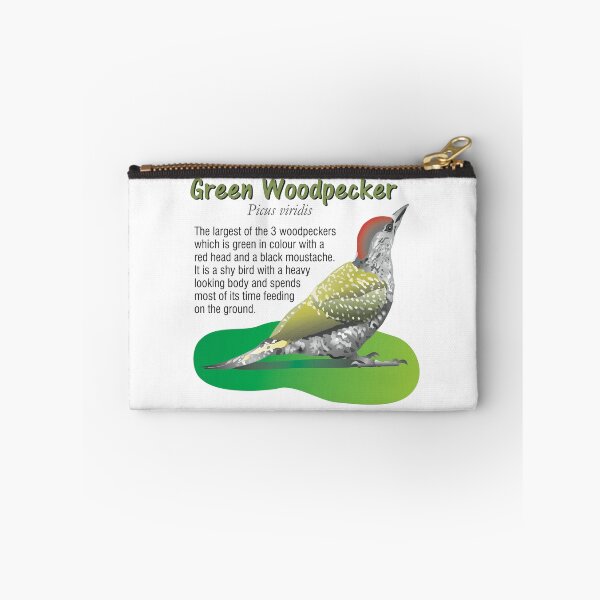 Item preview, Green Woodpecker - Garden Bird Illustration designed and sold by BijouArt.