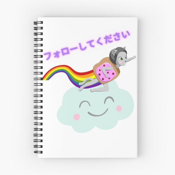 Artikelvorschau, Kawaii Regenbogenkatze entworfen und verkauft von HappyRoz75.