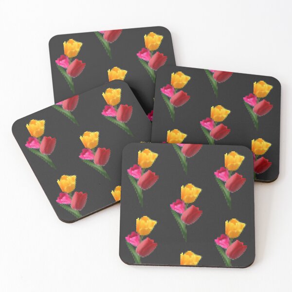 Item preview, Pixel Tulips designed and sold by Soumita.