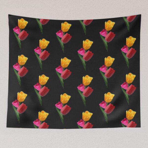 Item preview, Pixel Tulips designed and sold by Soumita.