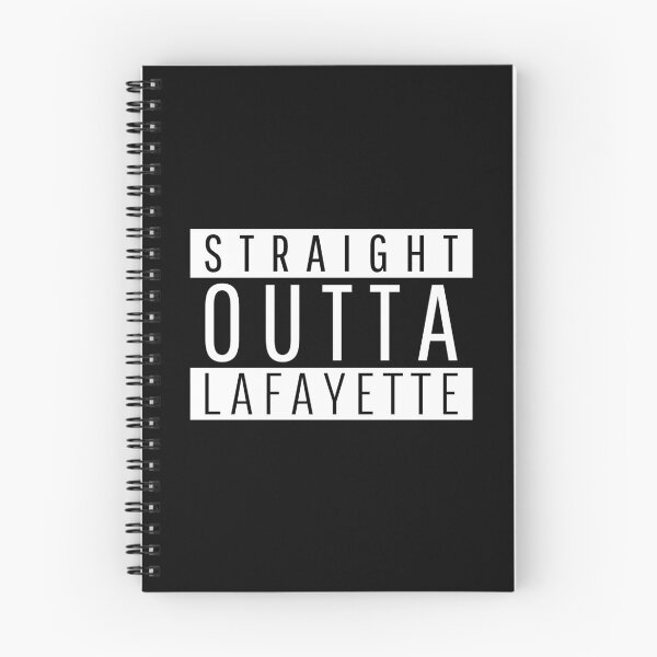 Item preview, Straight Outta Lafayette Indiana designed and sold by Teelogic.