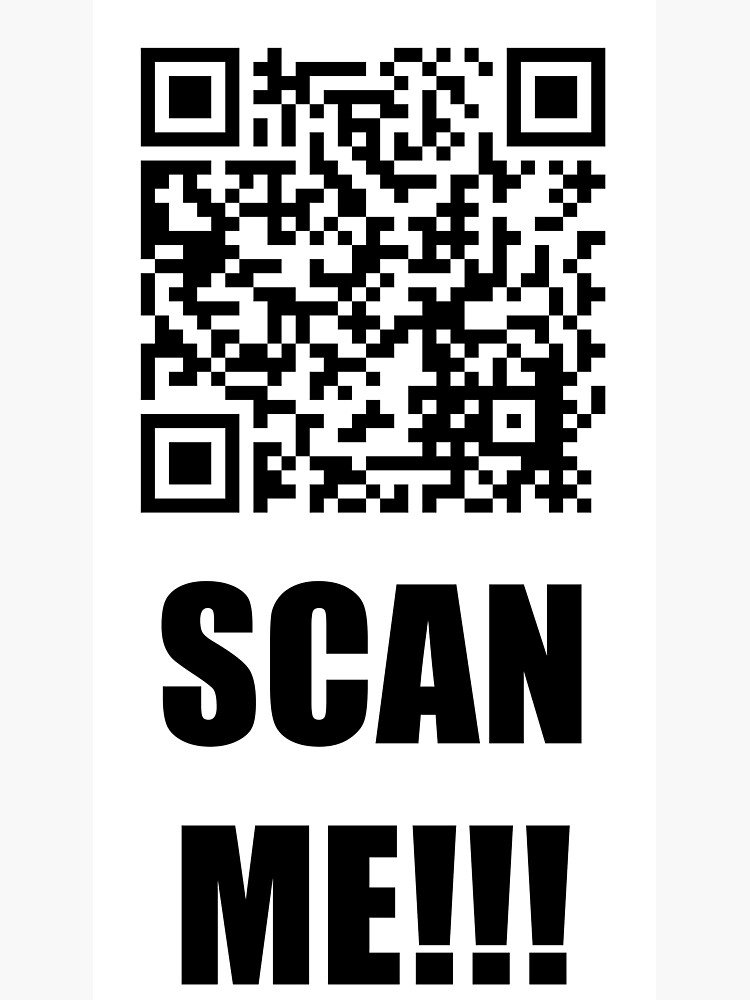 Rick Astley Never Gonna Give You Up Qr Code Prank Photographic