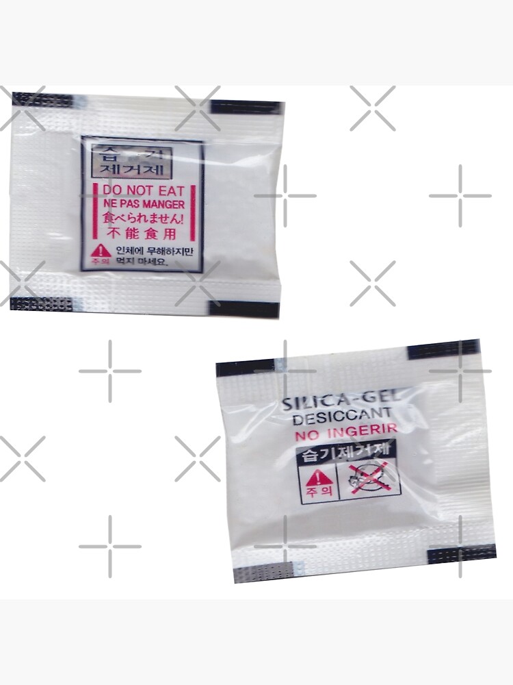 "Silica Gel do not eat" Poster by aVerySneakyBox Redbubble