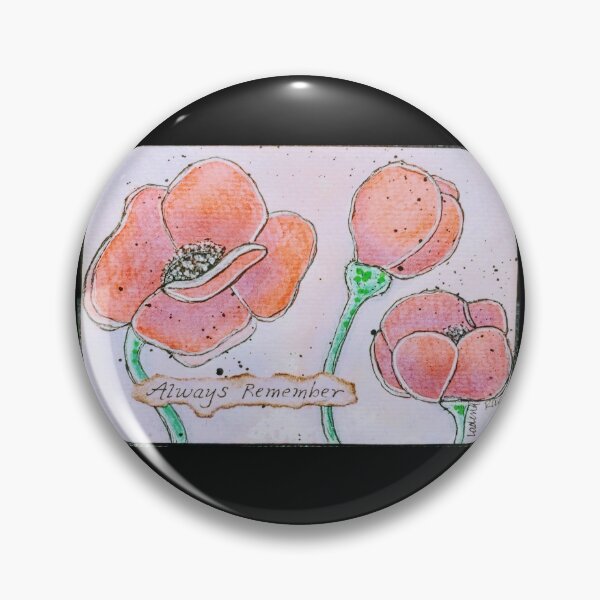 Item preview, Always Remember, Never Forget the Poppies designed and sold by LadenaRae.