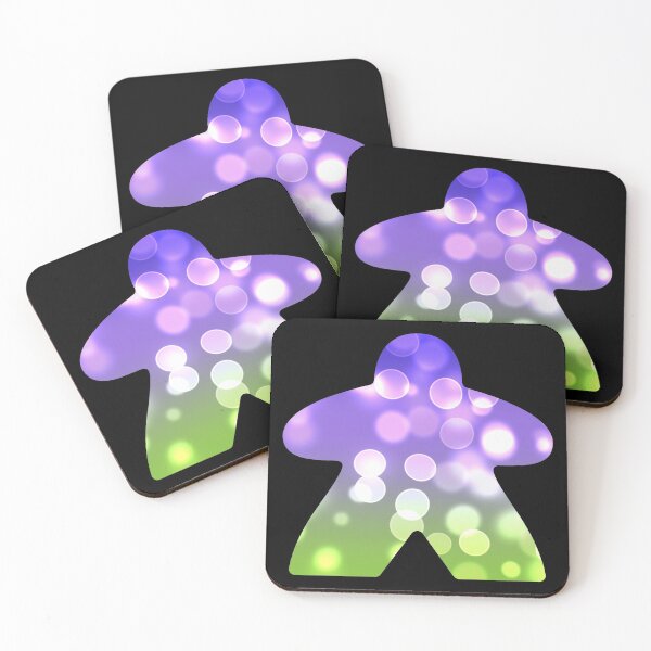 Item preview, Meeple Bokeh designed and sold by 216stitches.