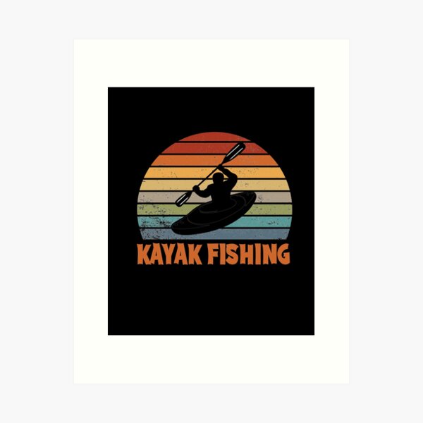 Item preview, Kayak Fishing designed and sold by Comehere1.