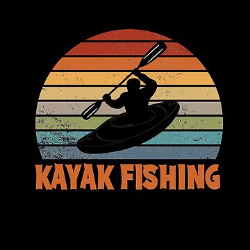 Kayak Fishing | Art Board Print