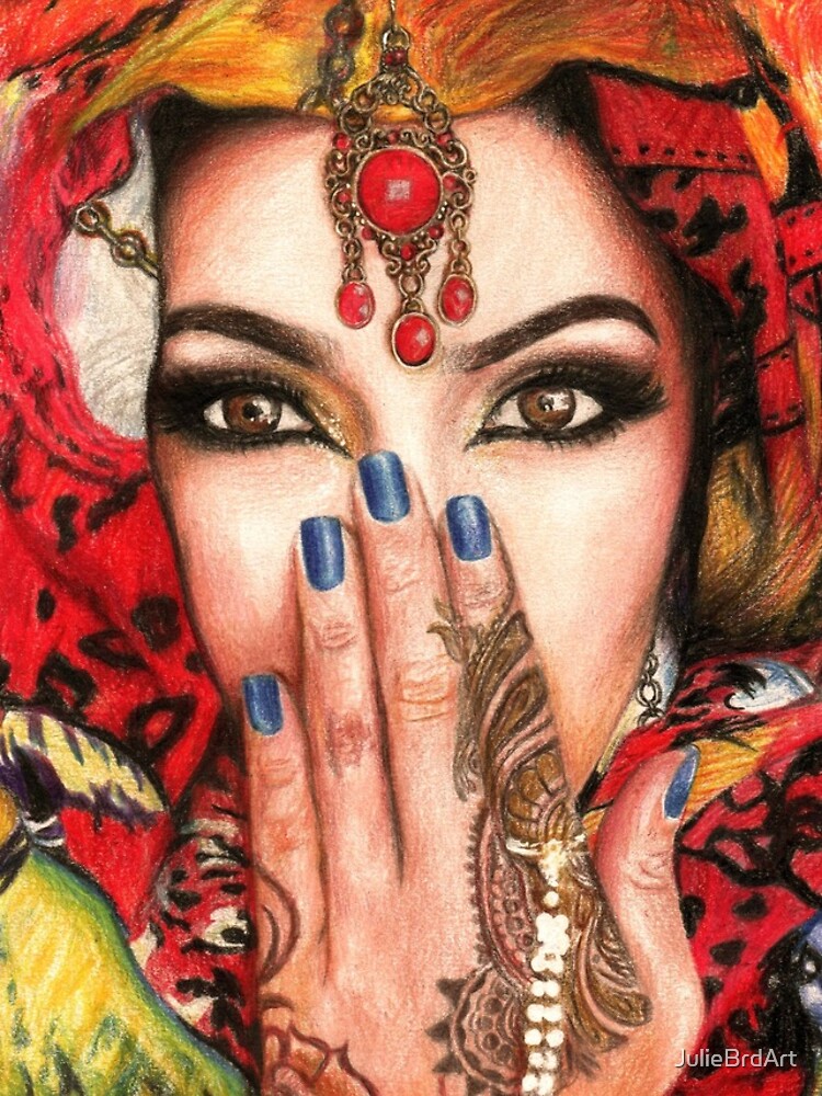 Arabic Beauty by JulieBrdArt