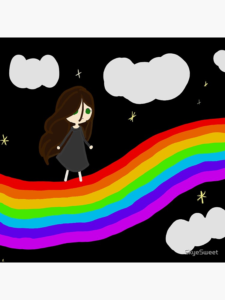 "Rainbow Valley" Sticker for Sale by SkyeSweet Redbubble