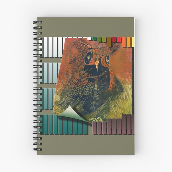 Item preview, Owl, bird, (804th owl 27.) monogravure, graphics, art, decorative, designed and sold by Paszkan.