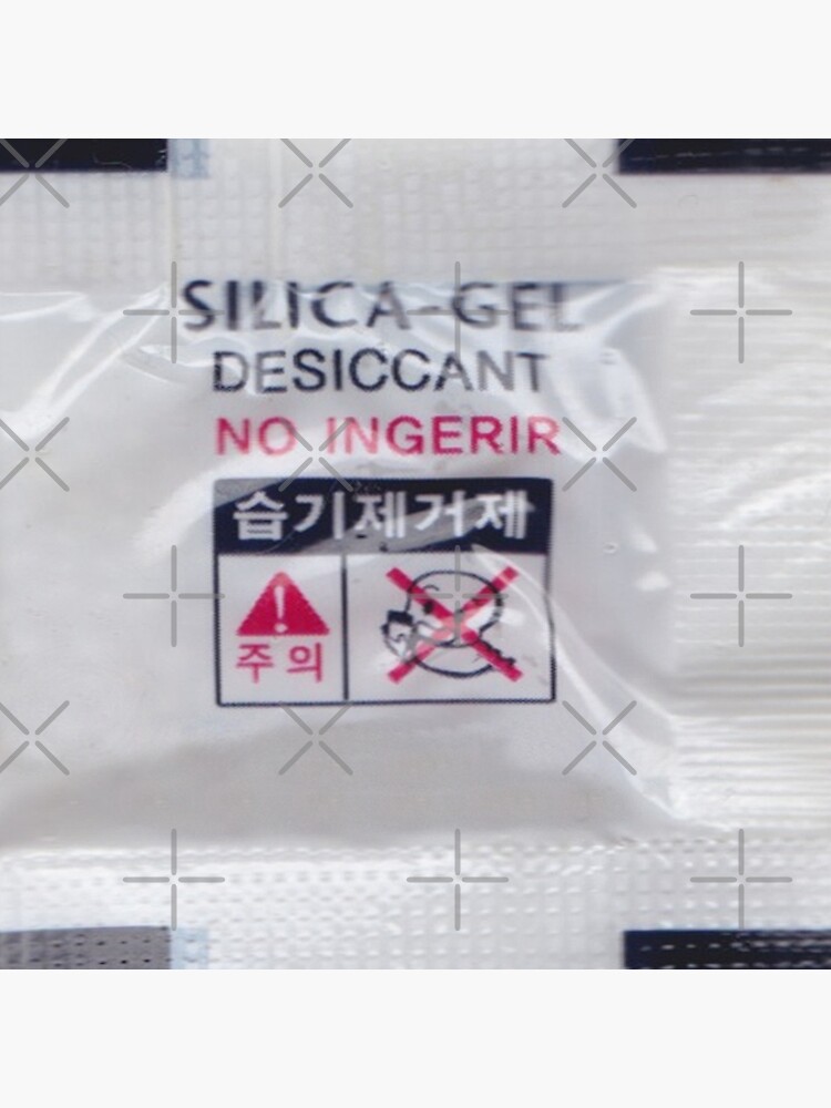 " Silica Gel please do not ever eat " Photographic Print for Sale by
