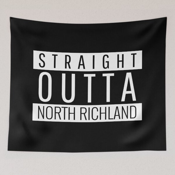 Item preview, Straight Outta North Richland Texas designed and sold by Teelogic.