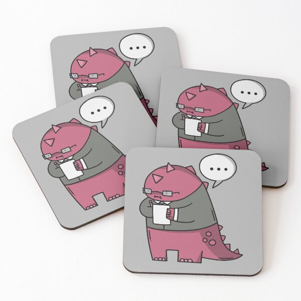 Item preview, Funny Office Worker Dinosaur Taking Notes designed and sold by SLAG-Creative.