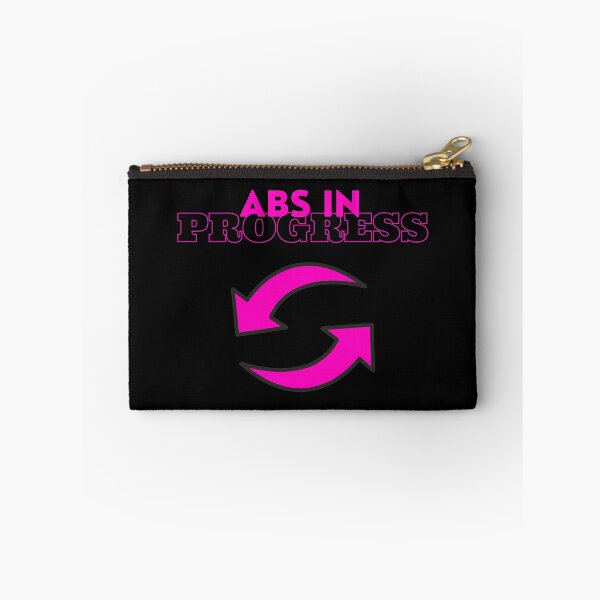 Item preview, ABS IN PROGRESS PINK || FITNESS ADDICTED || GYM FOR LIFE designed and sold by RominaMD.