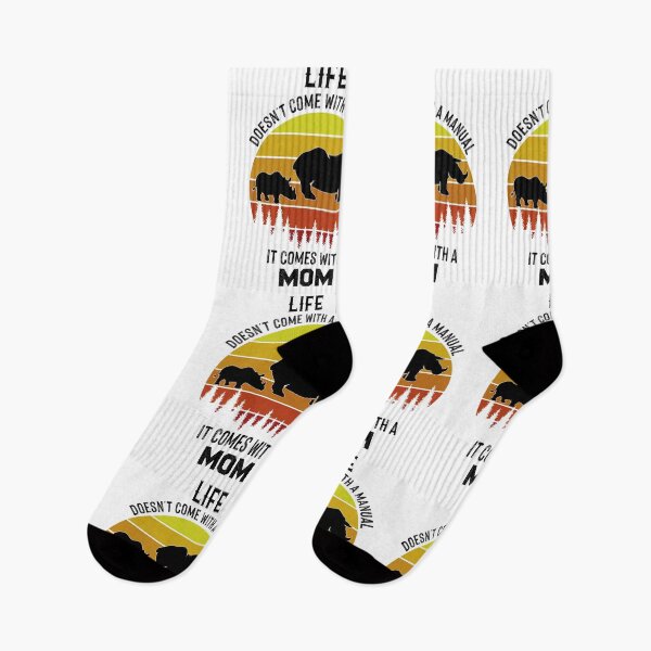 Item preview, Life Doesn't Come With A Manual Funny Mothers Day Saying  designed and sold by Raminovitch.