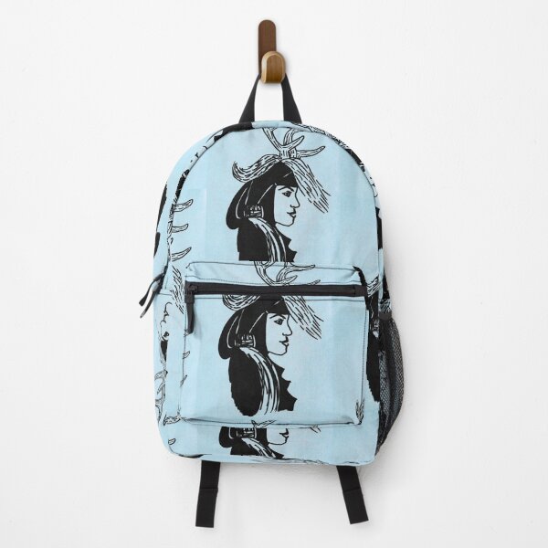 Item preview, Deer Woman - Sky Blue Palette designed and sold by Niina Niskanen.