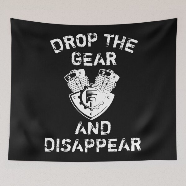 Item preview, Drop The Gear And Disappear designed and sold by adityanik.