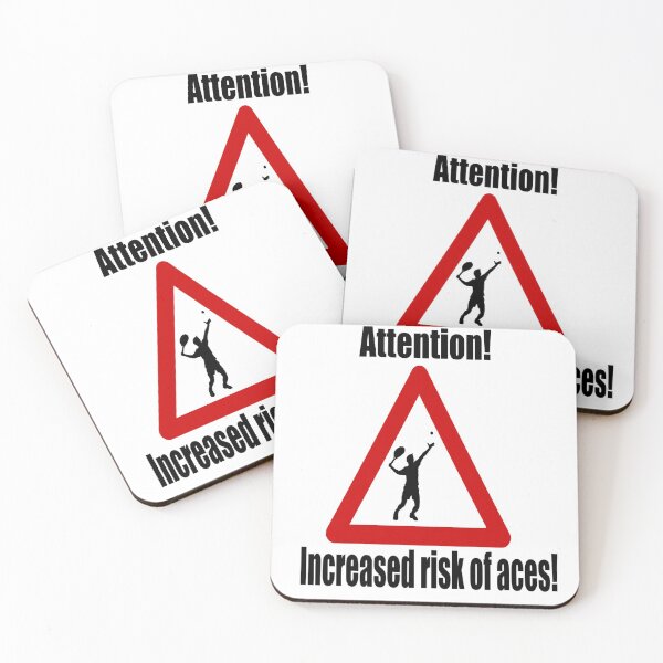 Item preview, Attention! Increased risk of aces! designed and sold by NT99.