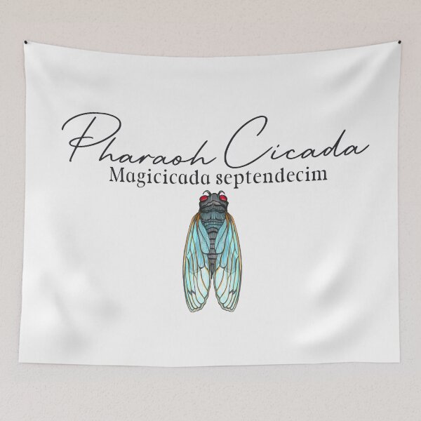 Item preview, Pharaoh Cicada - Magicicada septendecim designed and sold by The White Bat.