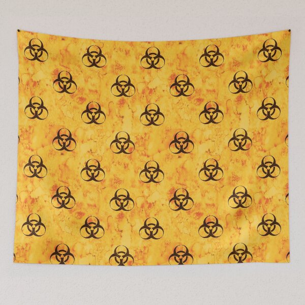 Item preview,  Grungy Biohazard Black on Yellow designed and sold by Paisley Yazel.