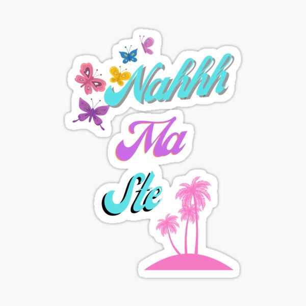 Tank Top Womens World Shirt and Accessories Namaste Zen Yoga Positive Peaceful to Heal Your Mind Sticker