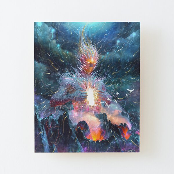 "The Aftermath" Wood Mounted Print