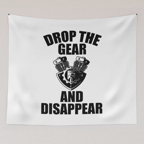 Item preview, Drop The Gear And Disappear designed and sold by adityanik.