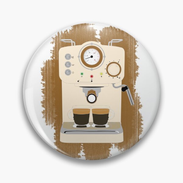 Item preview, Retro coffee maker designed and sold by AsagaCreations.