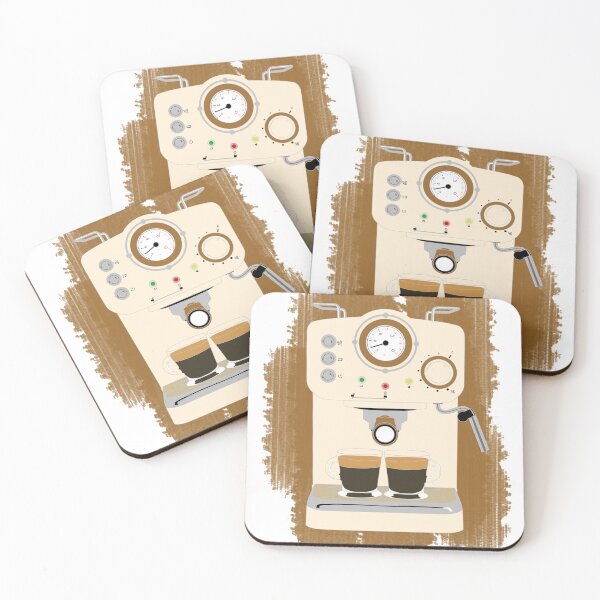 Item preview, Retro coffee maker designed and sold by AsagaCreations.