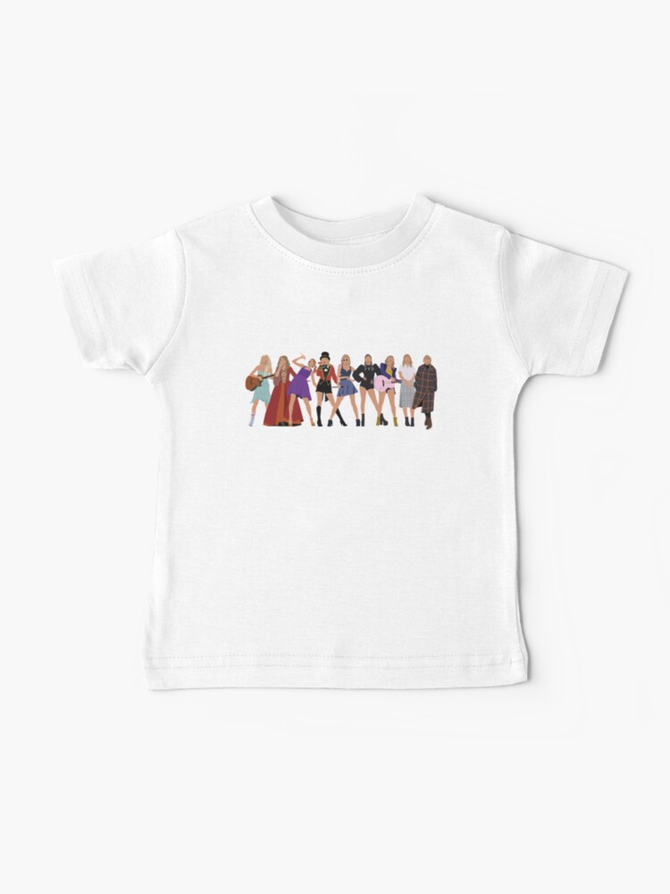 Taylor Swift Eras with evermore | Baby T-Shirt