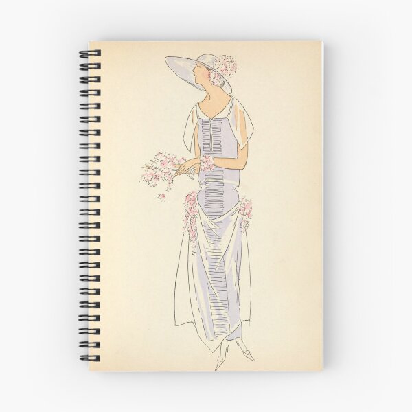 Item preview, Art Deco La Vie En Rose A Rosy Life High Fashion Flapper designed and sold by 108dragons.