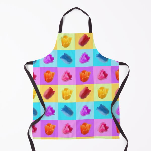 Artikelvorschau, Mehrfarbige Tulpen in Pixel entworfen und verkauft von Soumita.
