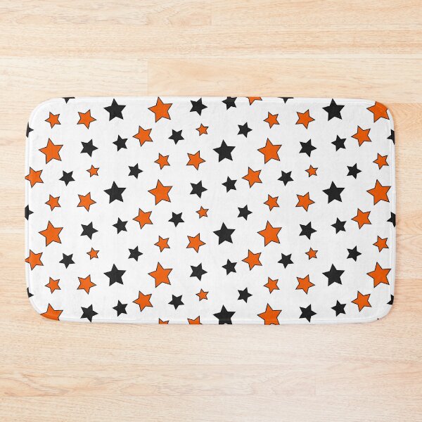 Item preview, Orange and black stars School and team colors designed and sold by Danimw.