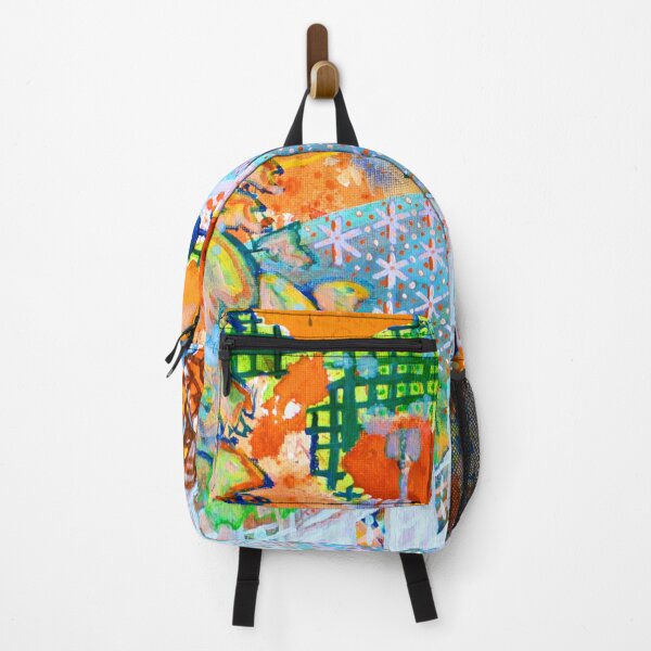 Item preview, Bus Stop Painting (Bright, Detailed, Abstraction) designed and sold by artfulnotebook.