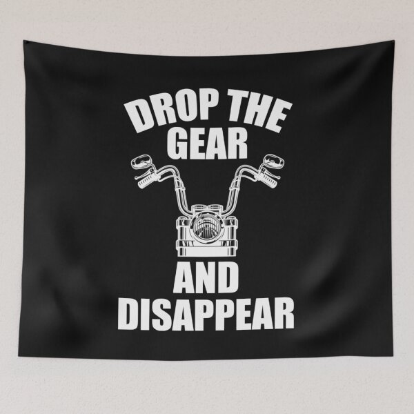 Item preview, Drop The Gear And Disappear designed and sold by adityanik.