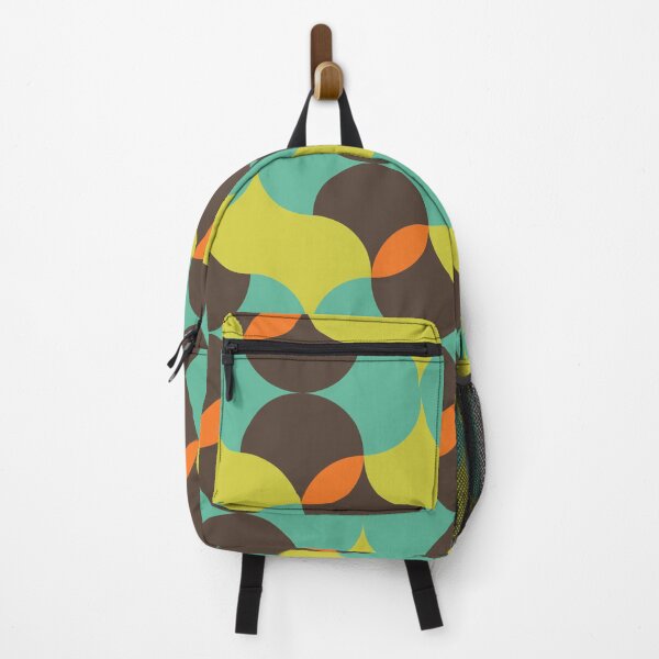 Item preview, Geometric Groovy retro pattern from the 70s - Brown and Green designed and sold by Schuva.