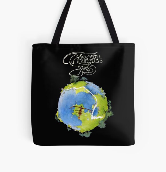 Yes Fragile Progressive All Over Print Tote Bag