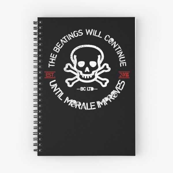Item preview, The Beatings Will Continue Until Morale Improves designed and sold by KaiaMitchell.
