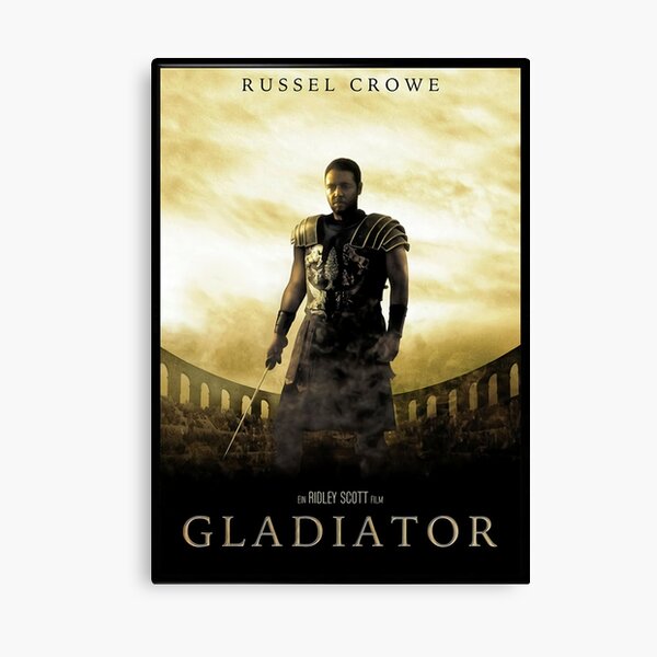 Gladiator Russell Crowe Framed Print Maximus Decimus Meridius Canvas