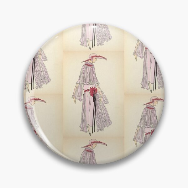 Item preview, Art Deco La Vie En Rose A Rosy Life High Fashion Vanity Fair Flapper designed and sold by 108dragons.