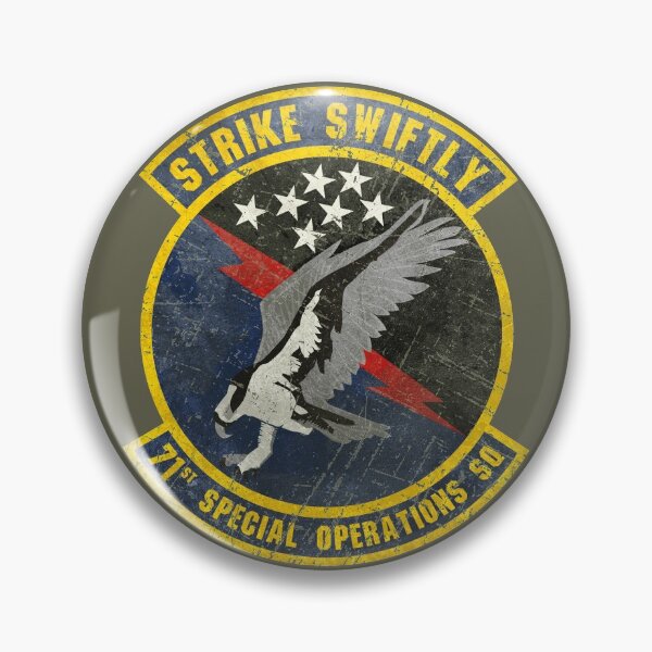 Artikelvorschau, 71. Special Operations Squadron Vintage Emblem entworfen und verkauft von Royal-Elite.