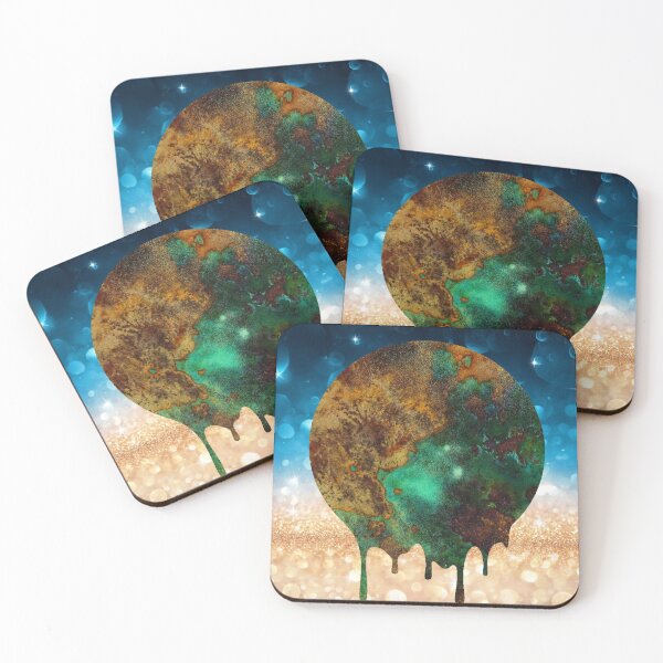 Item preview, Patina fx circle blue designed and sold by BloodshotBelle.