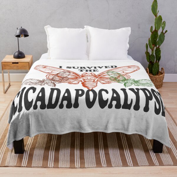 Item preview, I Survived The Cicadapolcalypse designed and sold by The White Bat.