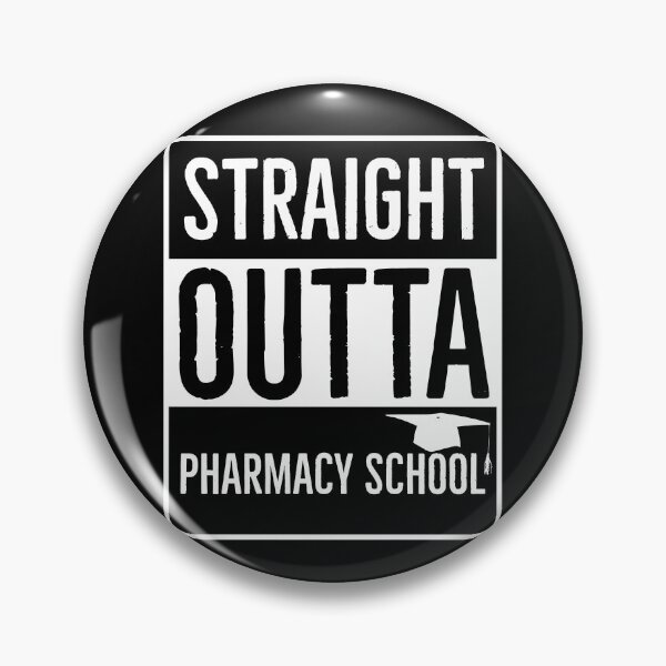 Item preview, Straight Outta Pharmacy School designed and sold by Luna1Shop.