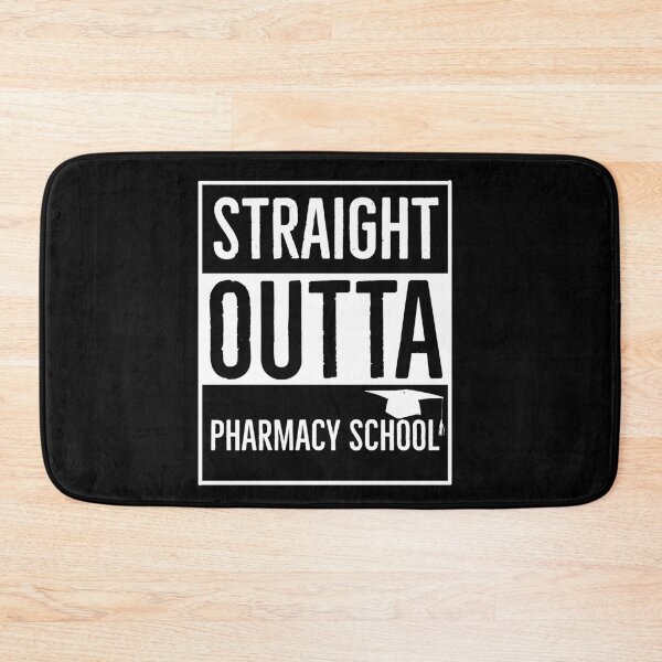 Item preview, Straight Outta Pharmacy School designed and sold by Luna1Shop.
