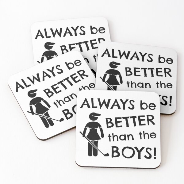 Item preview, Golf: Always be better than the boys designed and sold by TheGreenGoat.