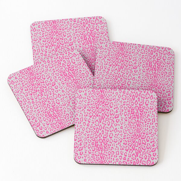 Item preview, Modern, lepard pattern, animal print, pink and grey designed and sold by Svitac.