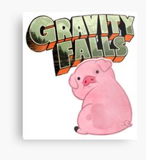 Waddles Metal Print