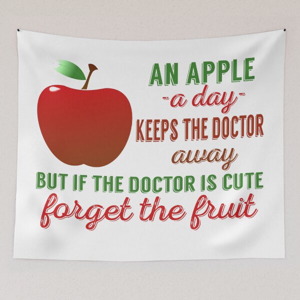Item preview, An Apple A day Keeps The Doctor Away........ designed and sold by Anako Design.