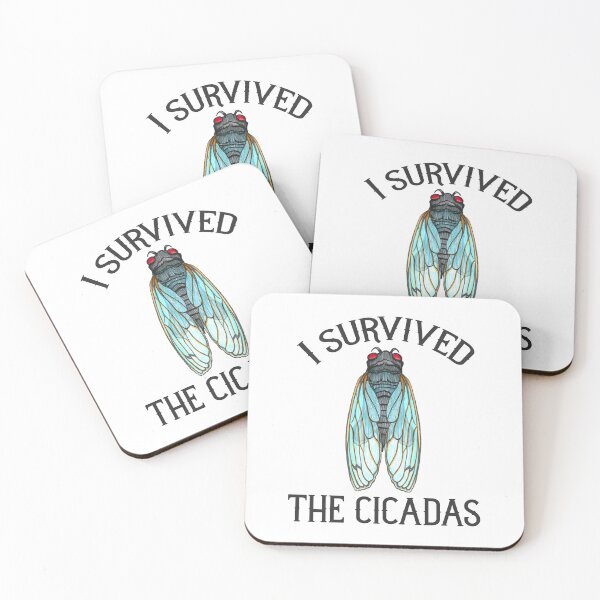 Item preview, I Survived The Cicadas designed and sold by The White Bat.